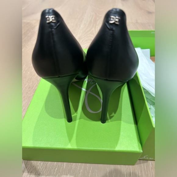 SAM EDELMAN HAZEL LEATHER high heels - Picture 5 of 14